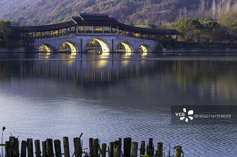 无锡长广溪湿地公园图片素材