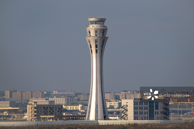 重庆江北国际机场塔台图片素材