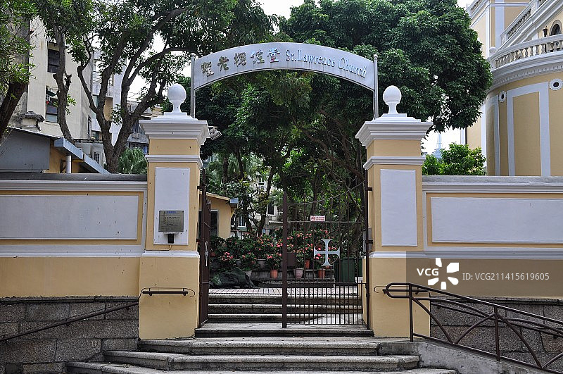 澳门圣老楞佐堂图片素材