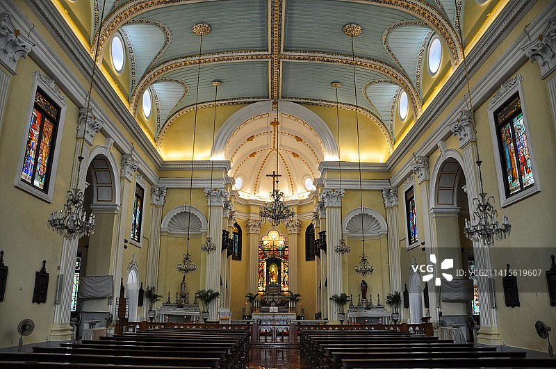 澳门圣老楞佐堂图片素材