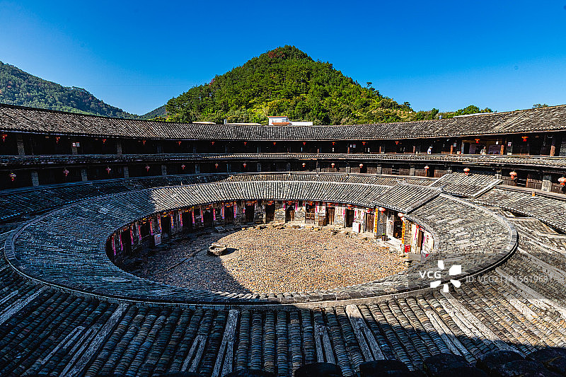 广东梅州大埔联丰花萼楼图片素材