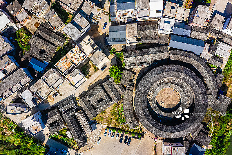 广东梅州大埔联丰花萼楼图片素材