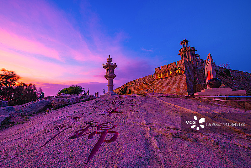 惠安崇武古城图片素材