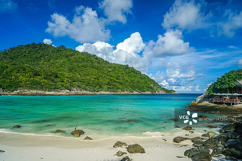 泰国普吉皇帝岛（RACHA）绝美的大海海景风光图片素材