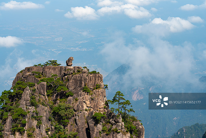 中国安徽黄山风景图片素材