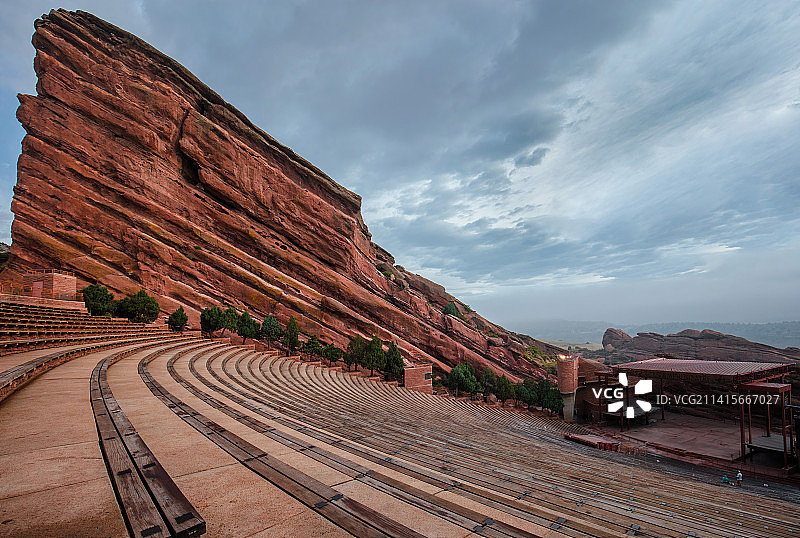 美国丹佛红石公园剧场图片素材