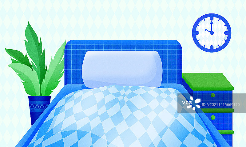 家居室内无人场景插画图片素材