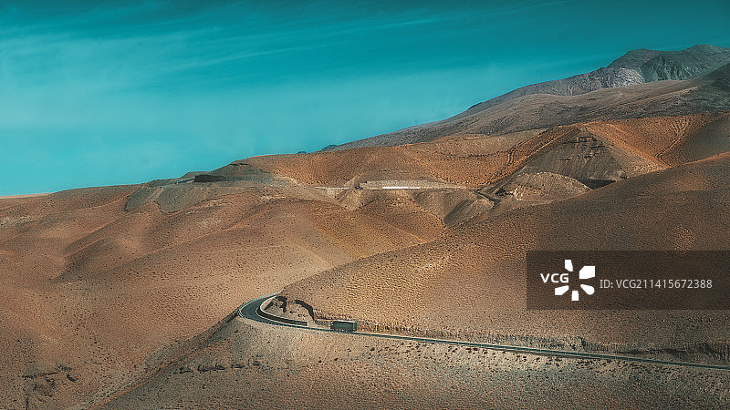 高原邮路图片素材