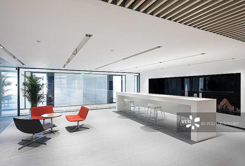 现代豪华办公室内部场景图片素材