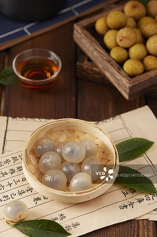 中国风桂圆拍摄图片素材