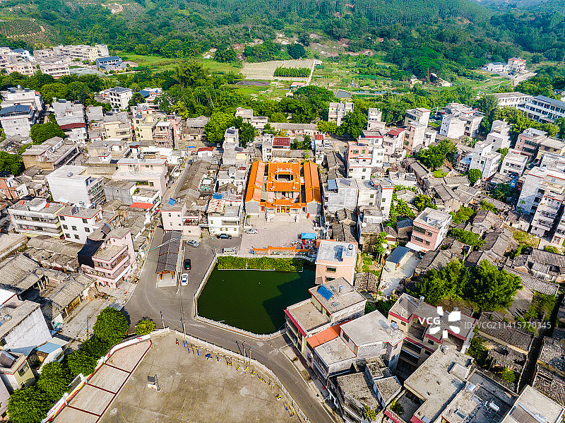 中国广东省梅州市丰顺县埔寨镇采芝村图片素材