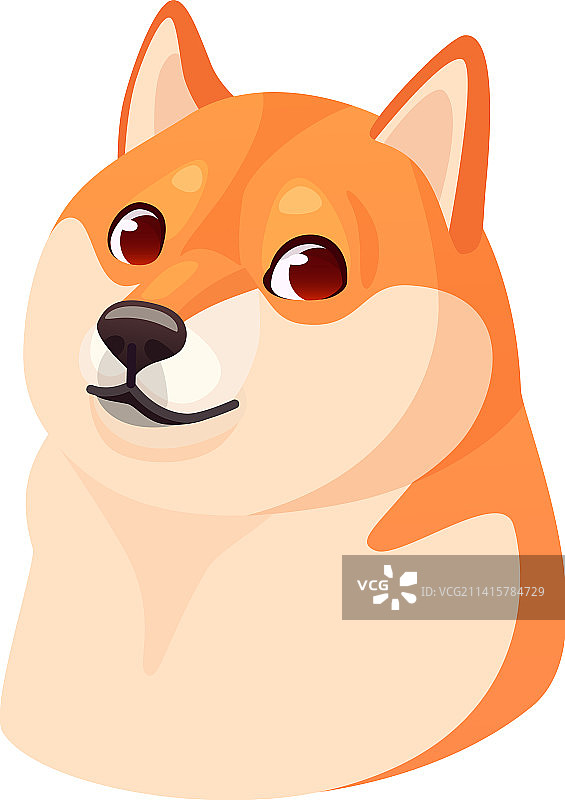 网络爆火的表情包狗狗趣味艺术图片素材