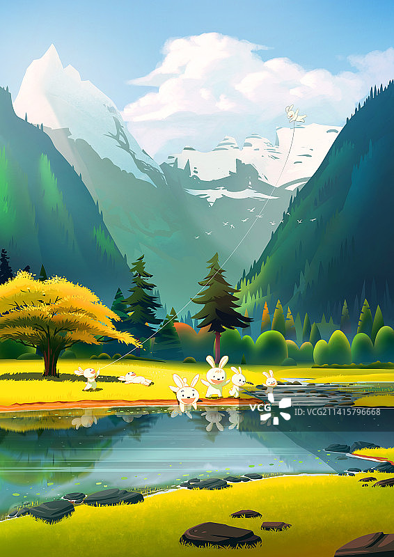 兔乐园图片素材