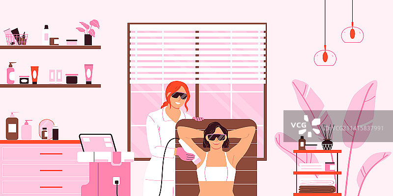 美容服务背景图片素材