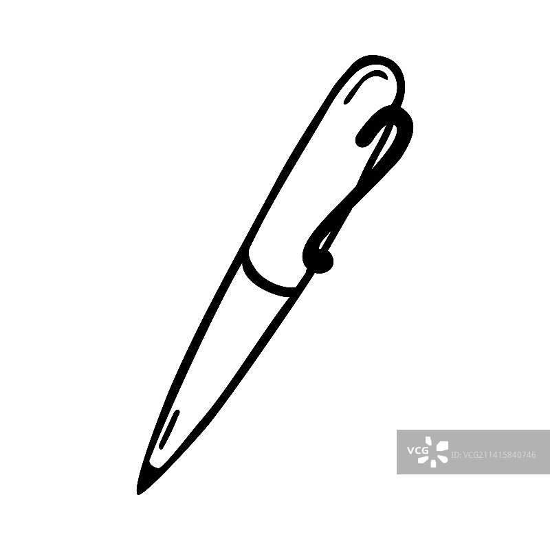 书写配件钢笔图片素材