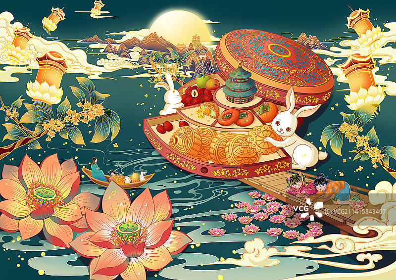 中秋节图片素材