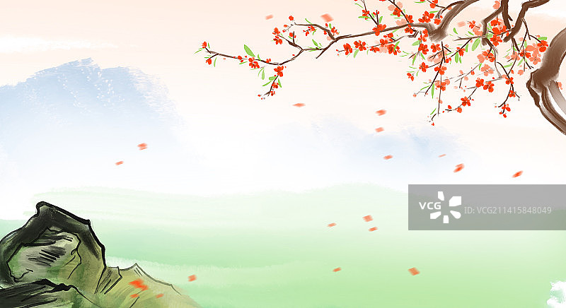 春天的樱花图片素材