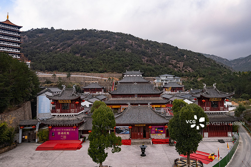 天台桐柏宫图片素材