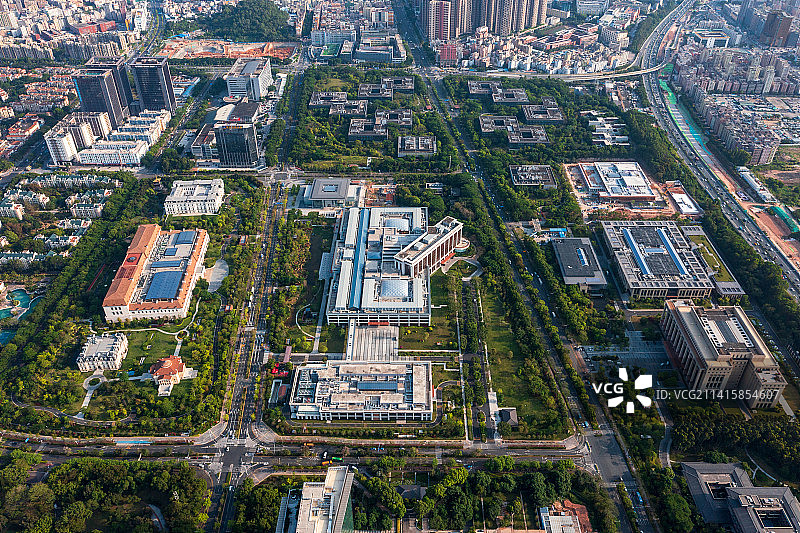 深圳华为坂田基地航拍图片素材