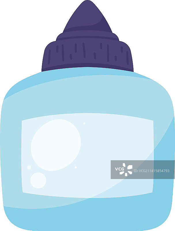 学校用品胶水瓶图片素材