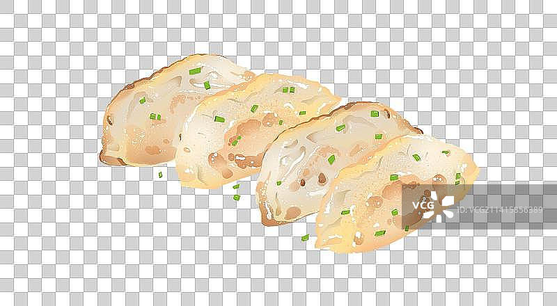 一盘饺子图片素材