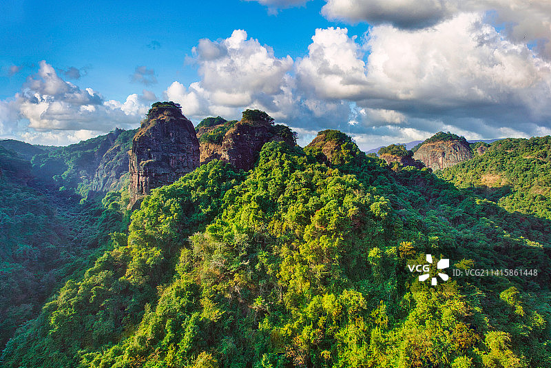 梅州·五指石·秀丽山峰图片素材