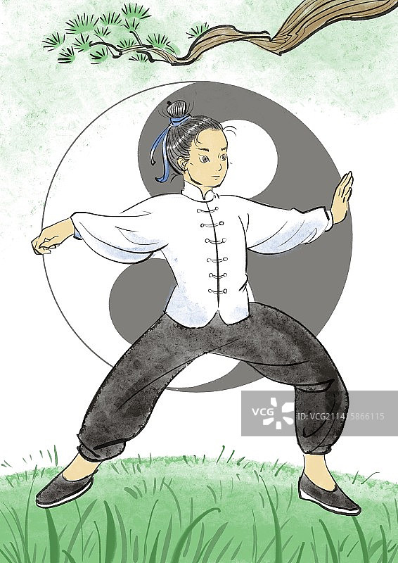 太极拳图片素材