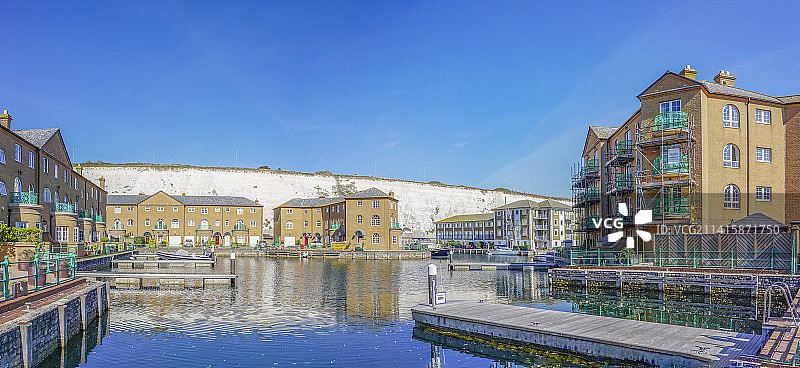 英国布莱顿Brighton的海边与港口图片素材