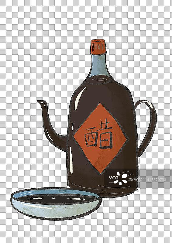 饺子醋图片素材