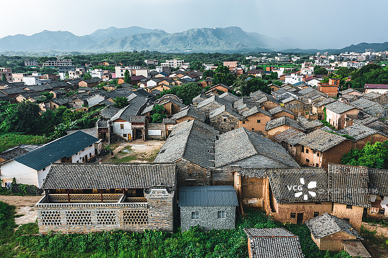 广东省韶关市南雄市新田村古建筑图片素材