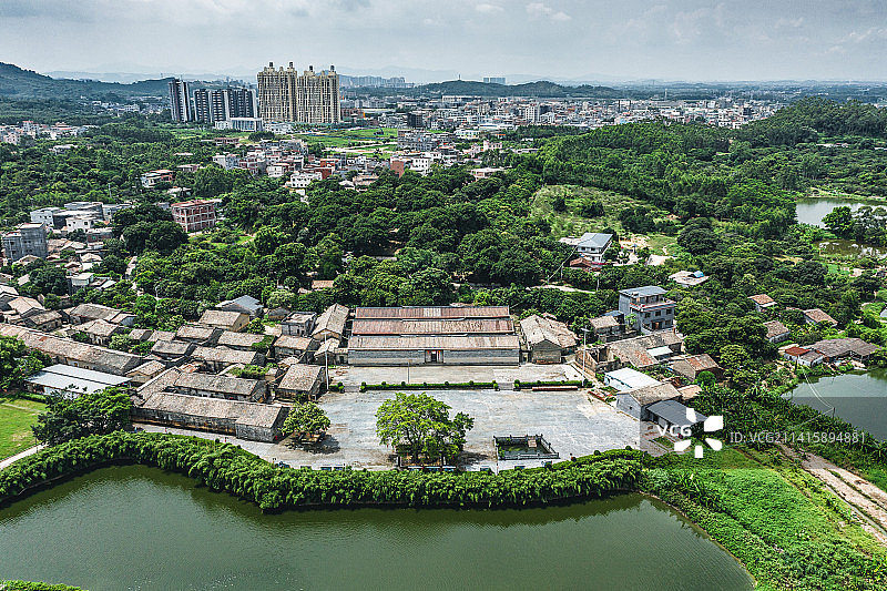 广东省惠州市博罗县旭日村古建筑图片素材
