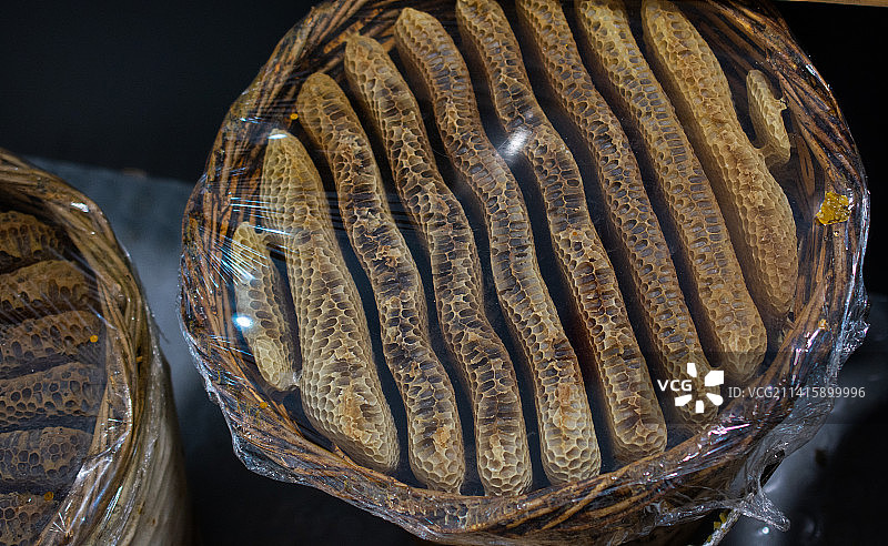 土耳其蜂巢蜂蜜图片素材