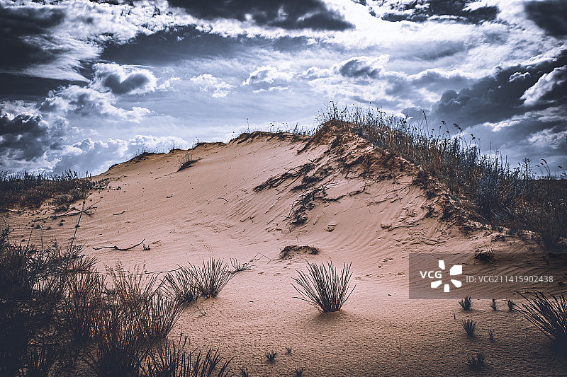 乌克兰赫尔松州沙漠风光图片素材