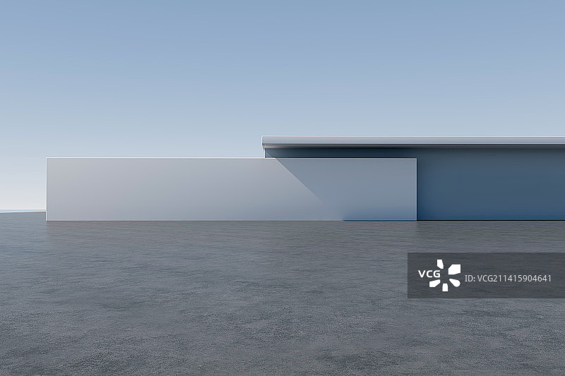 3D渲染城市广场图片素材