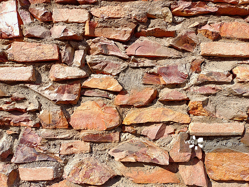 印度尼西亚山口洋砖墙全画幅图片素材