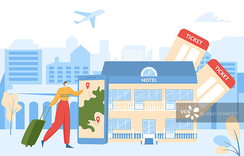 现代科技手机应用预订图片素材