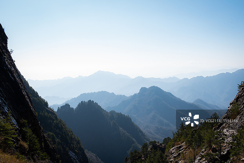 西安朱雀国家森林公园图片素材