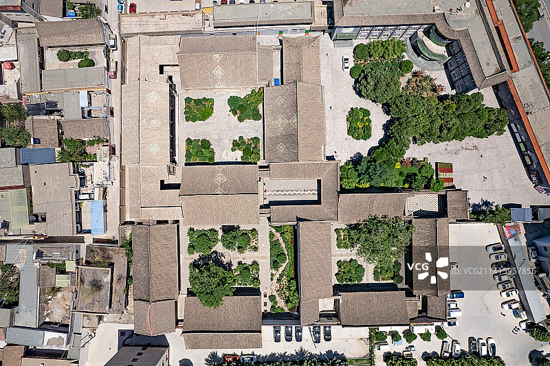 甘肃临夏回族自治州古河州城市风光图片素材