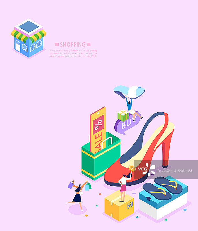 购物、鞋子、促销、烹饪、顾客、凉鞋、购物袋、商店图片素材