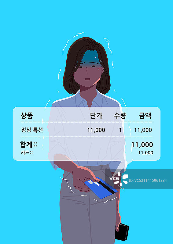 午餐通货膨胀，午餐，信用卡支付，收据，担忧，白色，价格，压力图片素材