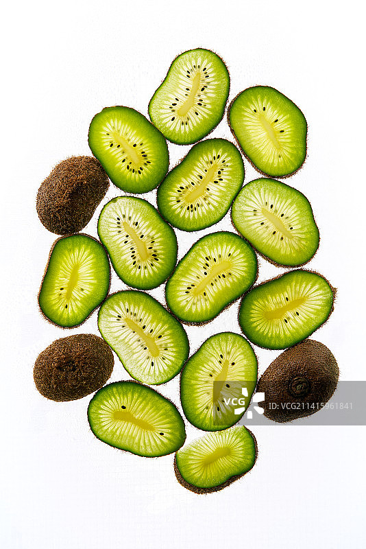 猕猴桃 奇异果 切片图片素材
