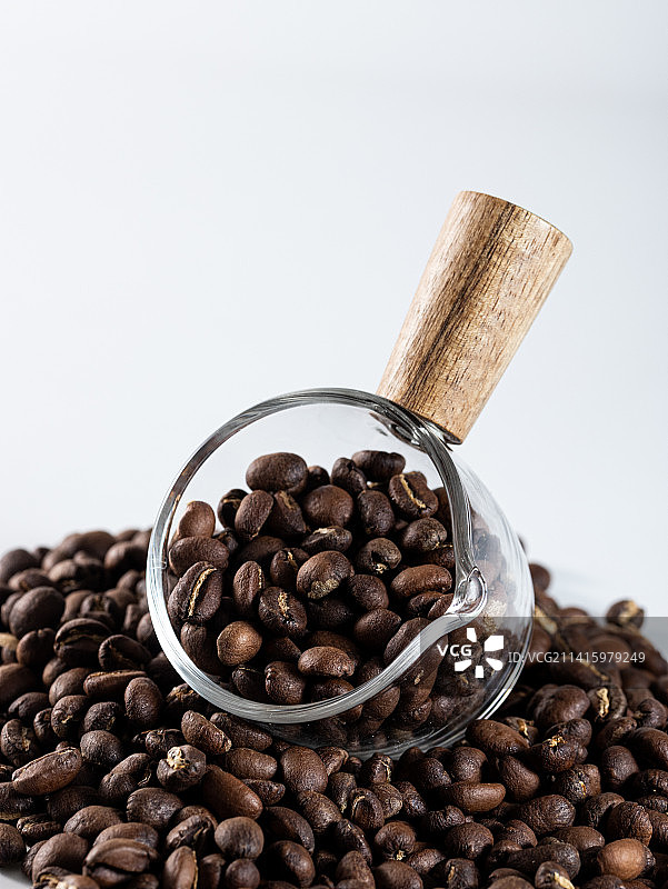咖啡豆特写图片素材