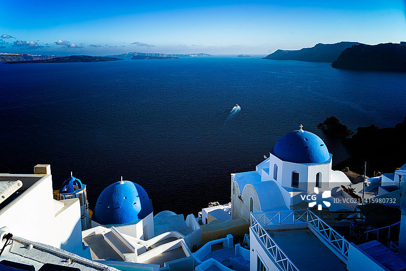 圣托里尼风光图片素材