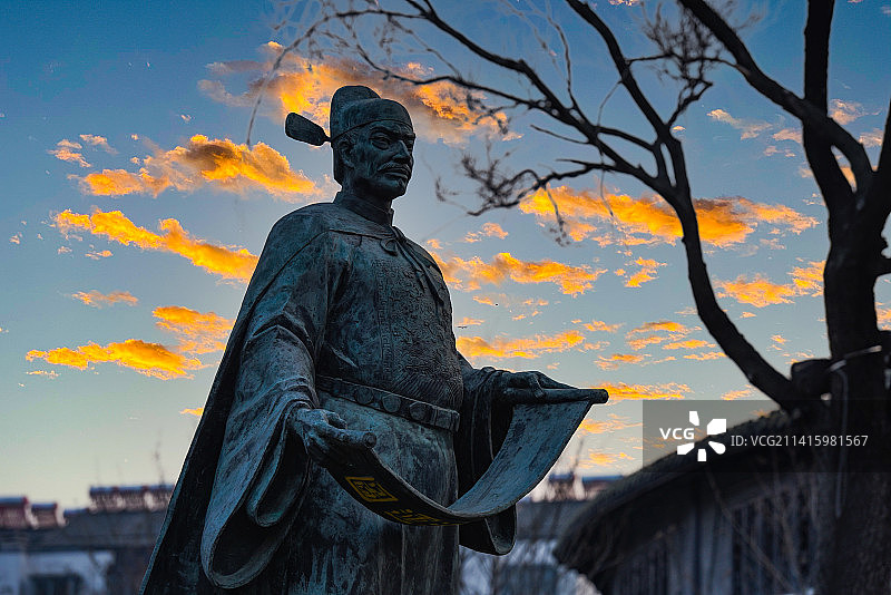 江苏淮安里运河文化长廊景区图片素材