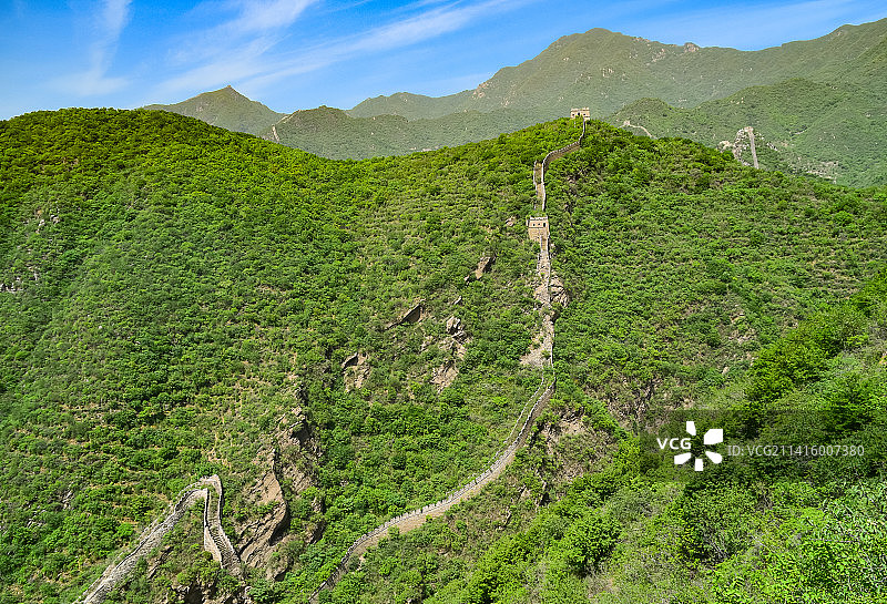 北京怀柔旺泉峪明长城图片素材