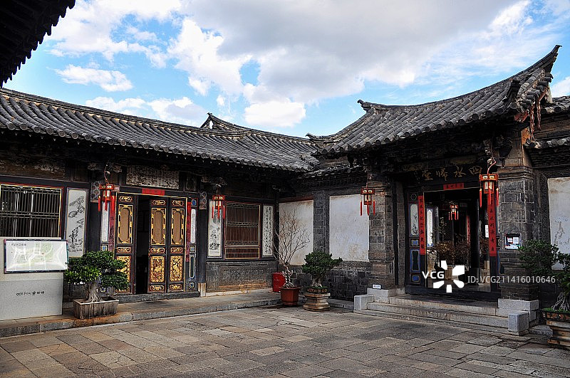 云南建水朱家花园图片素材