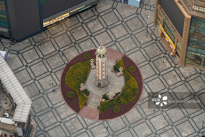 重庆市渝中区解放碑步行街图片素材