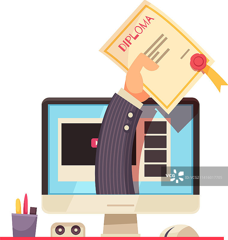 在线获取文凭图片素材