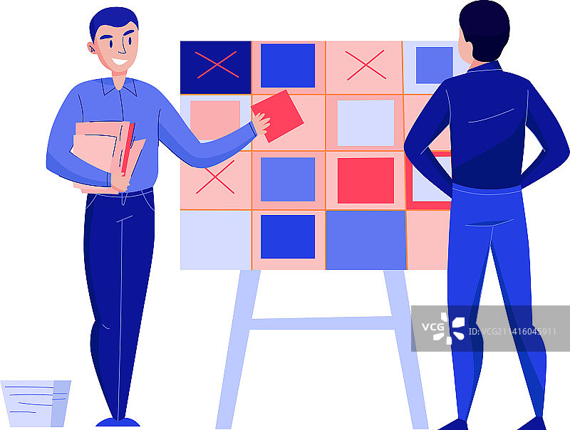 任务管理拼图组合图片素材