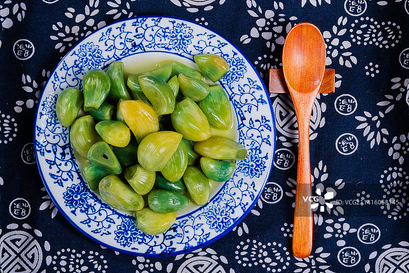 餐饮美食腊八蒜图片素材